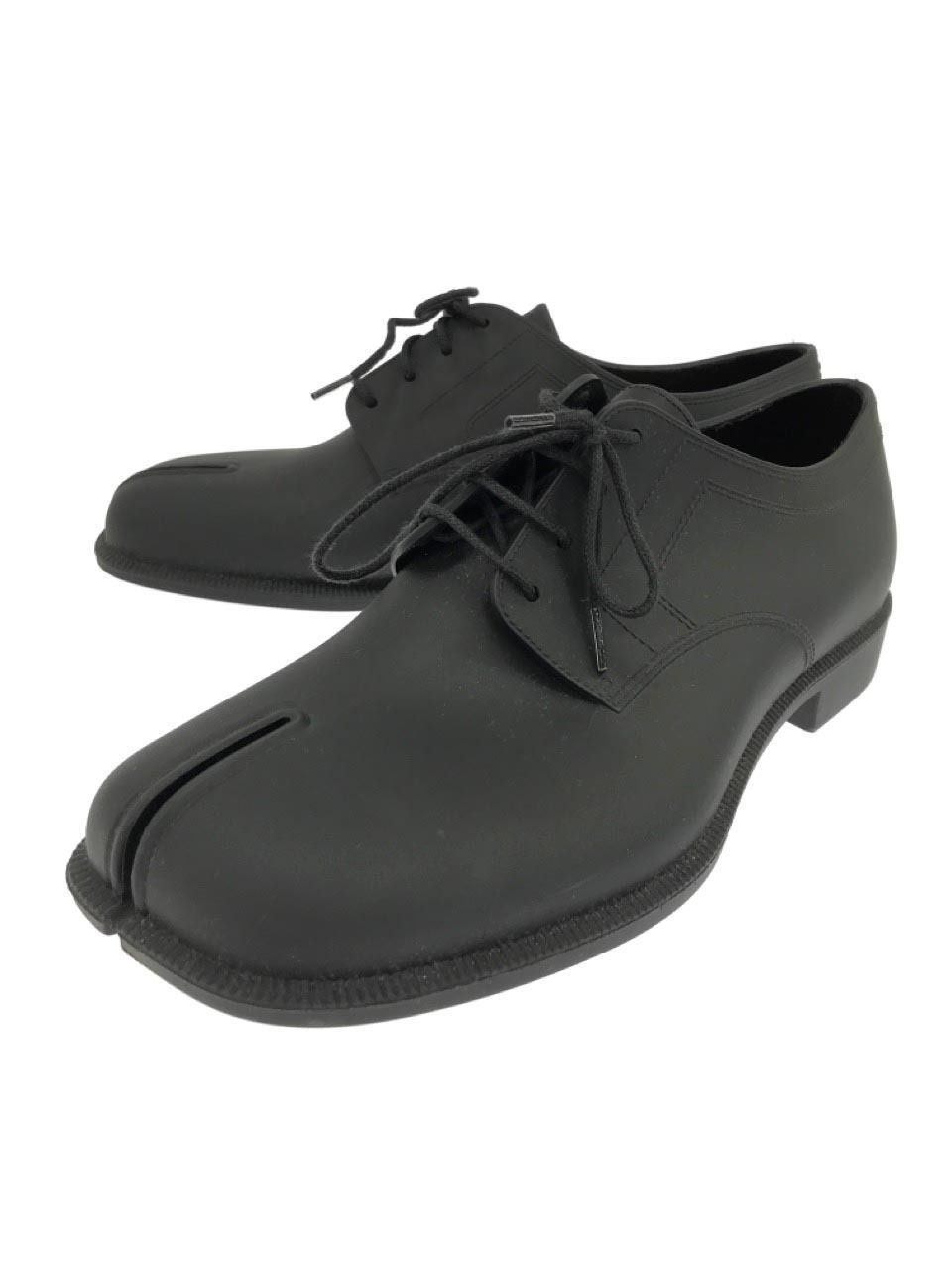 MAISON MARGIELA ラバー足袋 足袋レースシューズ 40 ブラック