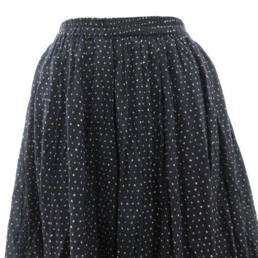 マリハ MARIHA 月影のスカート イージー フレア ロング マキシ 総柄 36  