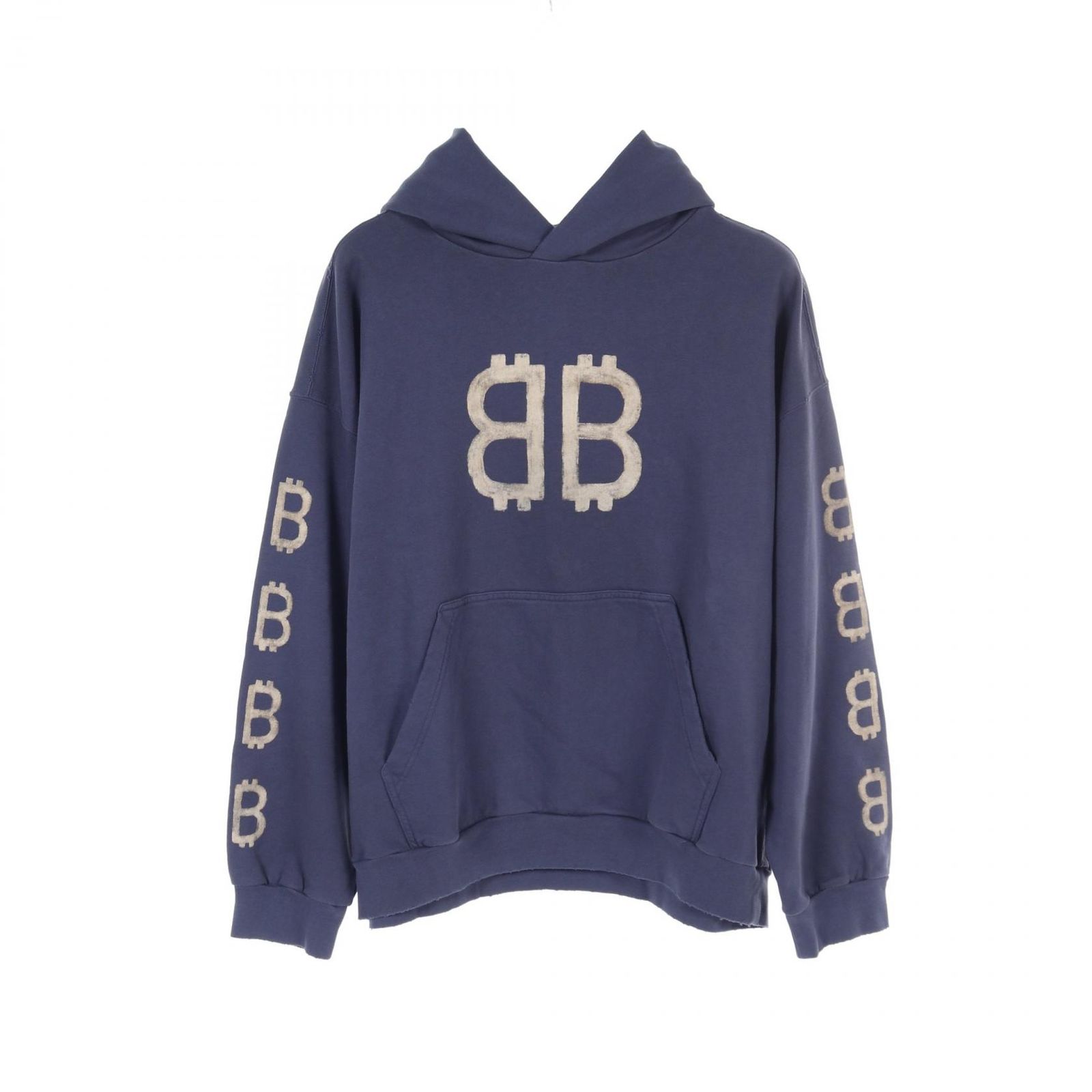 BALENCIAGA バレンシアガ Crypto BBロゴ パーカー