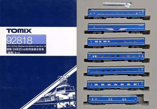 Amazon | tomixトミックス92818 国鉄24系25 100形特急寝台客車銀帯