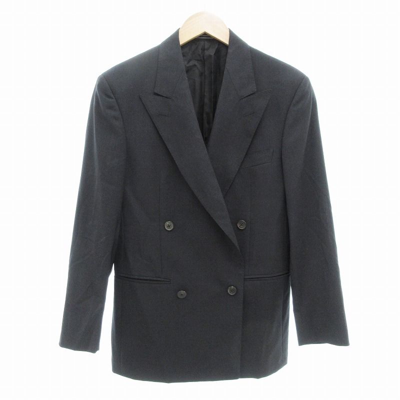 Ermenegildo Zegna シングルテーラードジャケット 黒/UW274 Ermenegildo Zegna シングルテーラードジャケット 黒/UW274
