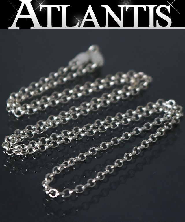 CHROME HEARTS　ロールチェーン18インチ クロムハーツ ネックレス ロール チェーン 18インチ / CHROME