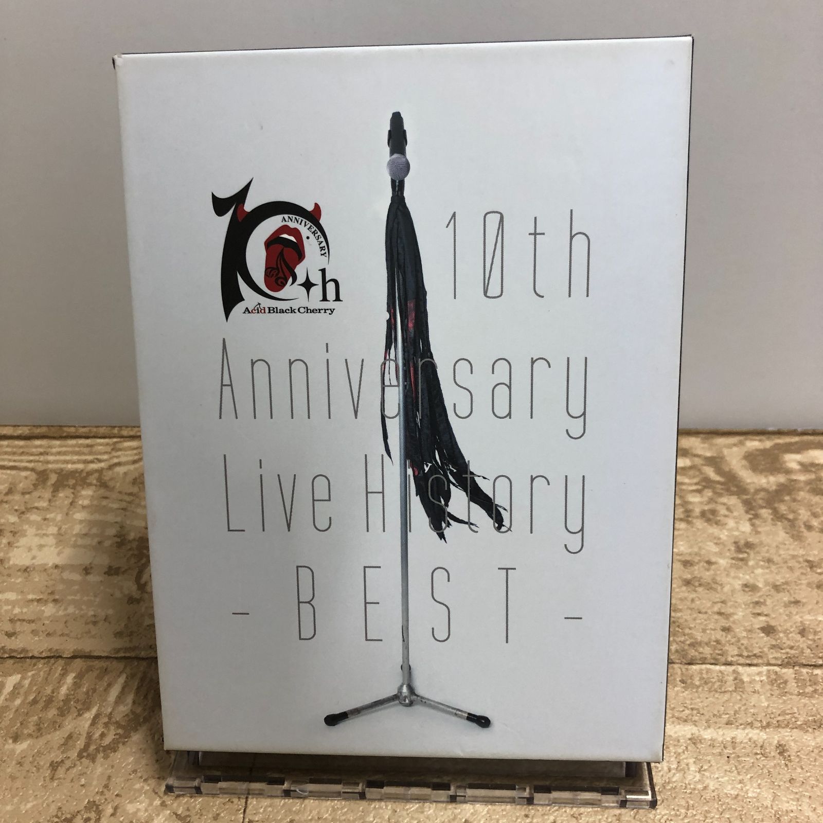 08ｍ0021　Acid Black Cherry　１０ｔｈ　Anniversary Live history‐BEST‐　DVD　中古品
