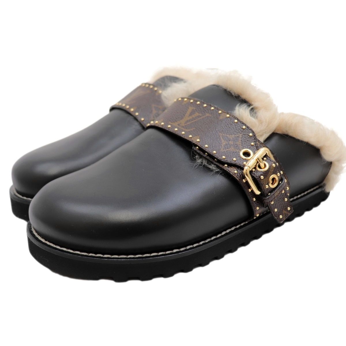 新品同様 ルイヴィトン ウィンターブレイクライン モノグラムベルト  