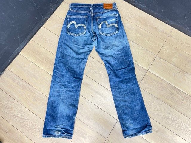 エヴィス ジーパン 【中古】 EVISU ジーンズパンツ No.2? ダメージ カモメ Gパン デニム / 59073