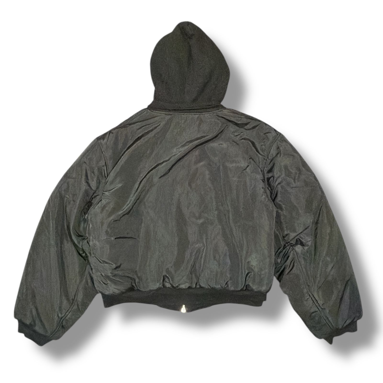 NO/FAITH STUDIOS REVERSIBLE HOOD BOMBER リバーシブル フード