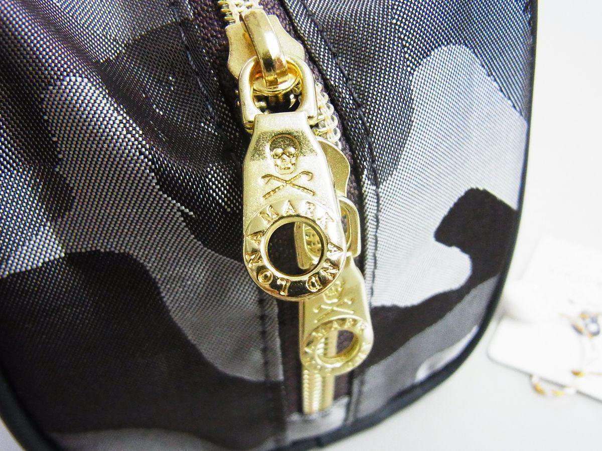 MARK&amp;LONA - マーク＆ロナ★Gauge Camo Dopp Kit スカルカモクラッチポーチ茶 マーク＆ロナ☆Gauge Camo Dopp Kit スカルカモクラッチポーチ茶