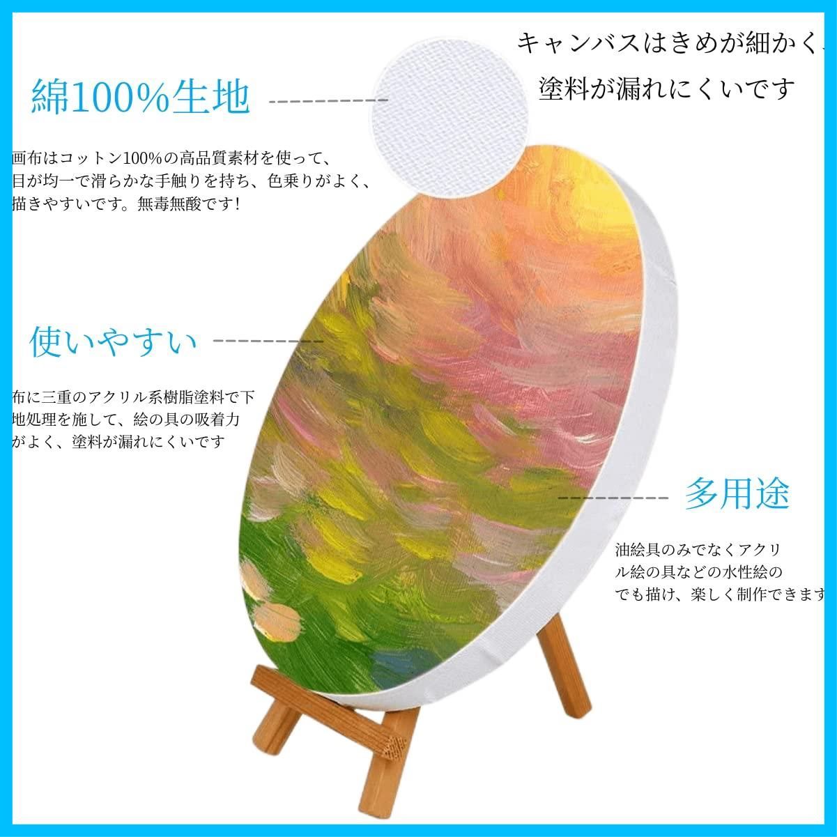 新着商品】ミニキャンバス 綿化繊 絵画キャンパス マルチサイズ 厚手 