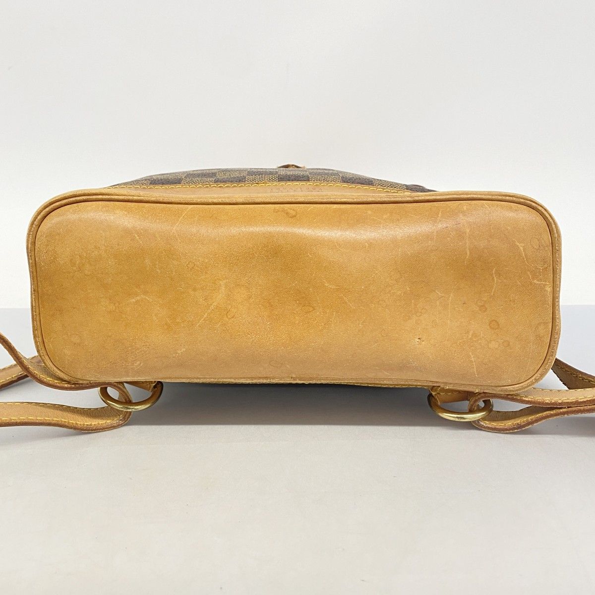 plant レザー ナップサック リュック デロリアン ベージュ 美品