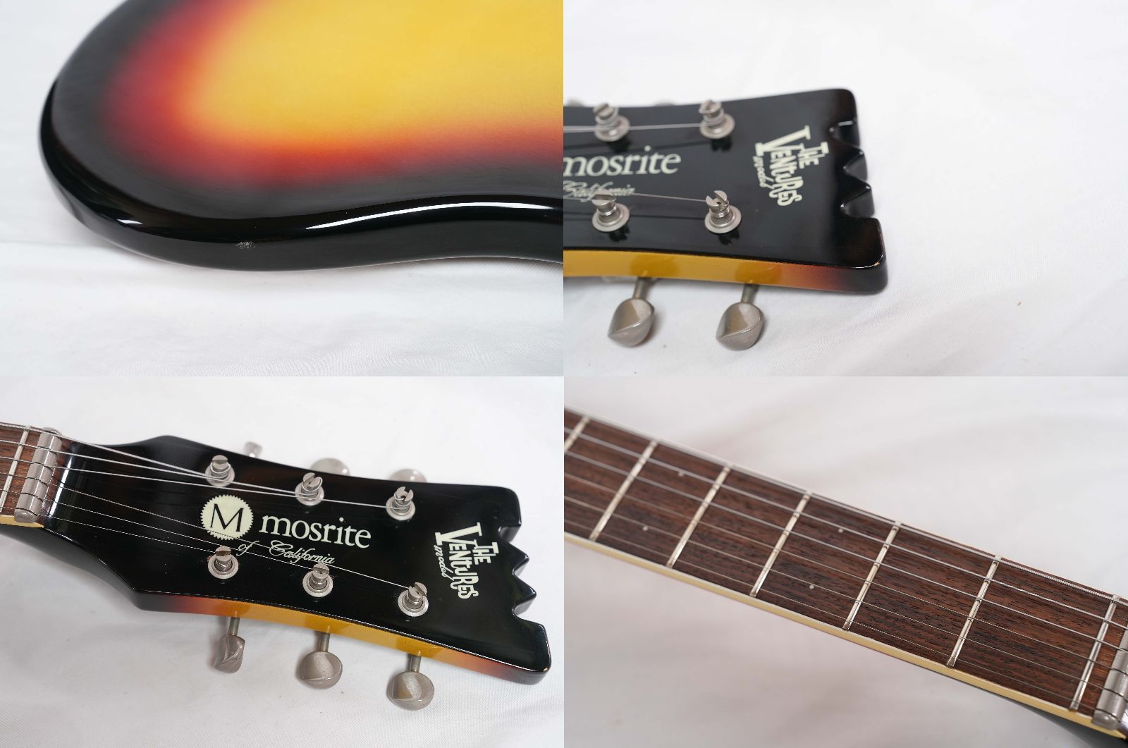 ☆MOSRITE☆1965 The Ventures Model Sunburst MOSELEY モズライト べ
