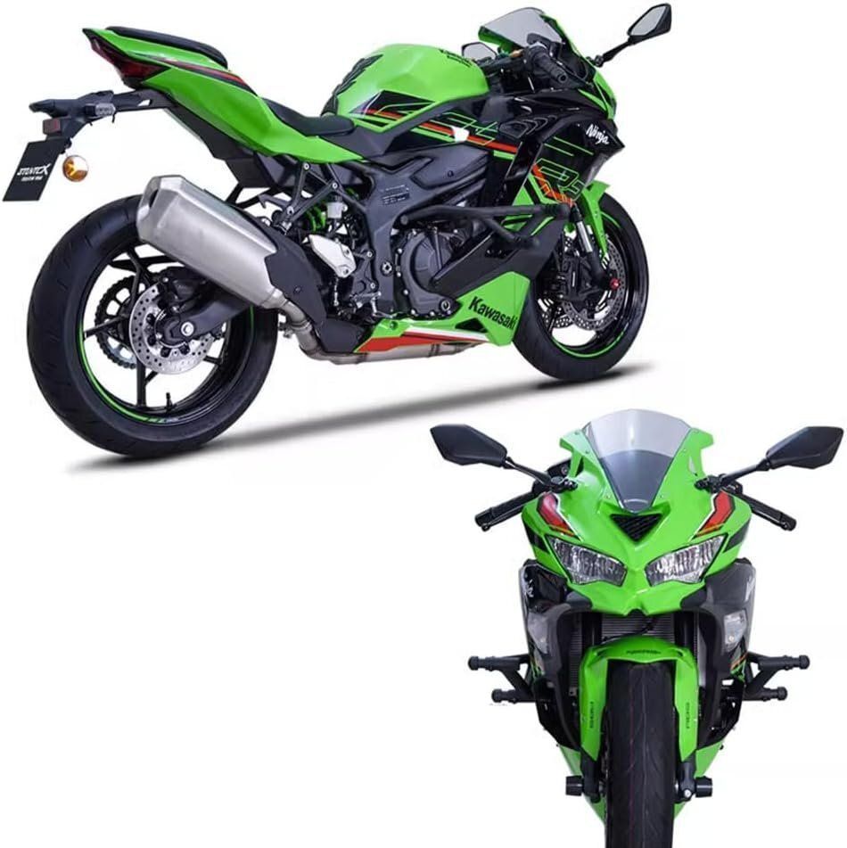 for 忍者 ZX-4R ZX-4RR ZX4R ZX4RR 2023-2024 エンジンガードバンパー