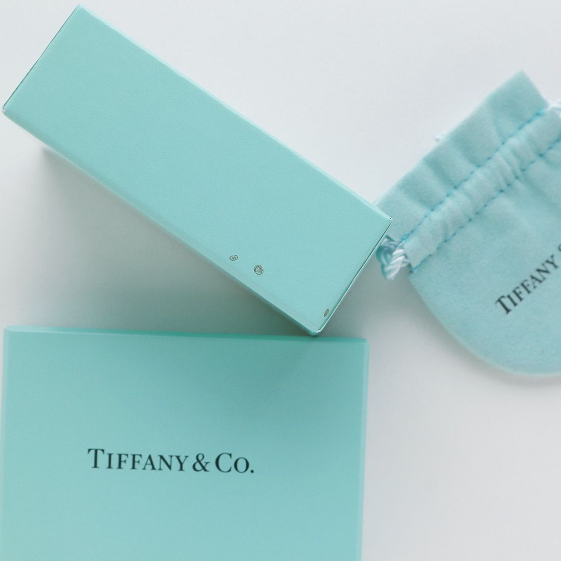 ◇極美品 TIFFANY&Co. ティファニー 1837 ナローリング ベーシック リング 9号 ルベド メタル 指輪