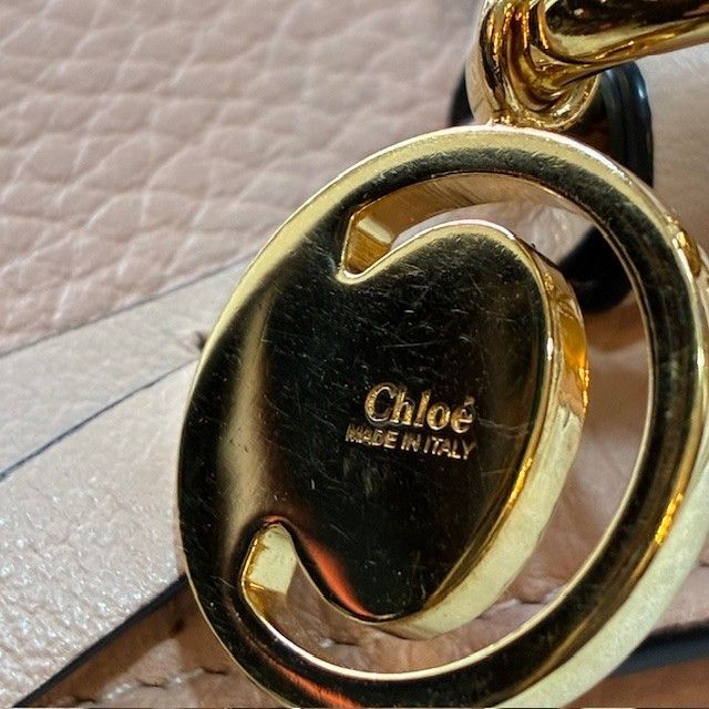 クロエ Chloé アルファベット C18HRZ レザー長財布 ピンク