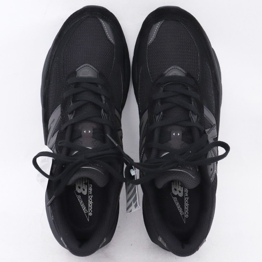 未使用 28.5cm NEW BALANCE 990V6 Triple Black ローカットスニーカー 