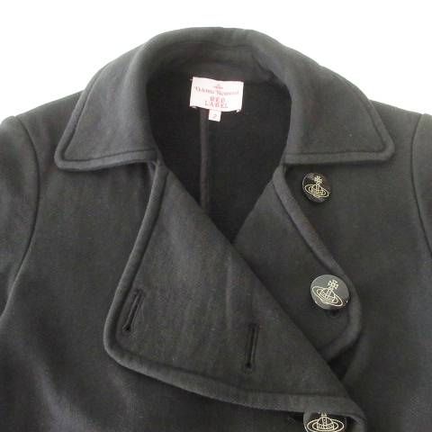 ヴィヴィアンウエストウッドRED LABEL Pコート オーブ ダブル グレー 中古・古着通販】Vivienne Westwood RED LABEL (ヴィヴィアンウエスト