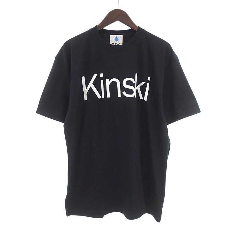 ジーディーシー|GDC Kinski ピスネーム付き 半袖 Tシャツ カラー|ブラック サイズ メンズXL