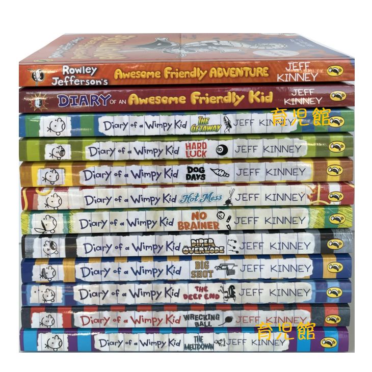 [英語絵本]Diary Of A Wimpy Kid 24冊 Diary of a Wimpy Kid 絵本24冊 箱付き 洋書 - メルカリ