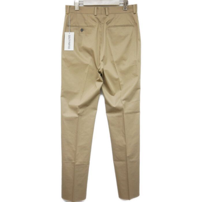 WACKO MARIA ワコマリア 国内正規 22AW T/C PLEATED TROUSERS プリーツトラウザー スラックスパンツ  22FWE-WMP-TR01 BEIGE ベージュ M - メルカリ