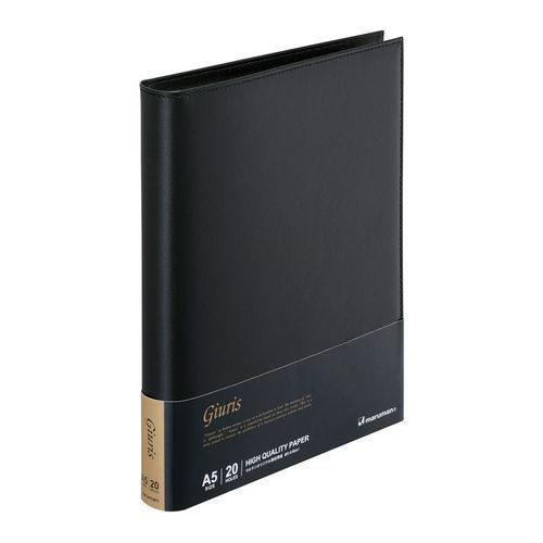 まとめ買い マルマン ビジネスバインダー ジウリス A5 20穴 ブラック F289B-05 3冊セット