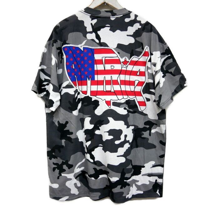VETEMENTS ヴェトモン 19SS デムナ期 Cut Out Russia T-Shirt カット 