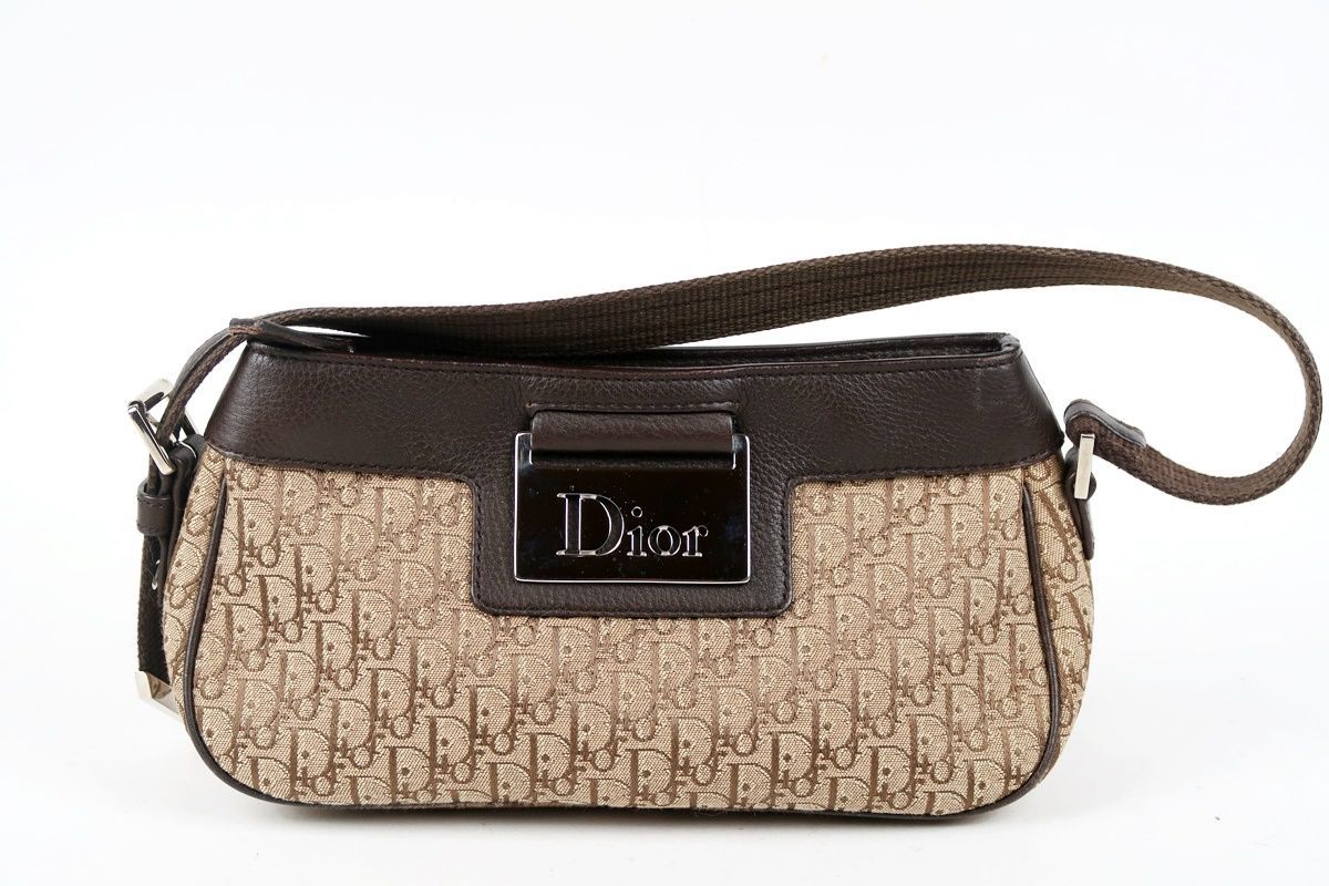 美品 Christian Dior ディオール サドル トロッター ハンドバッグ Christian Dior ディオール アクセサリーポーチ サドルバッグ