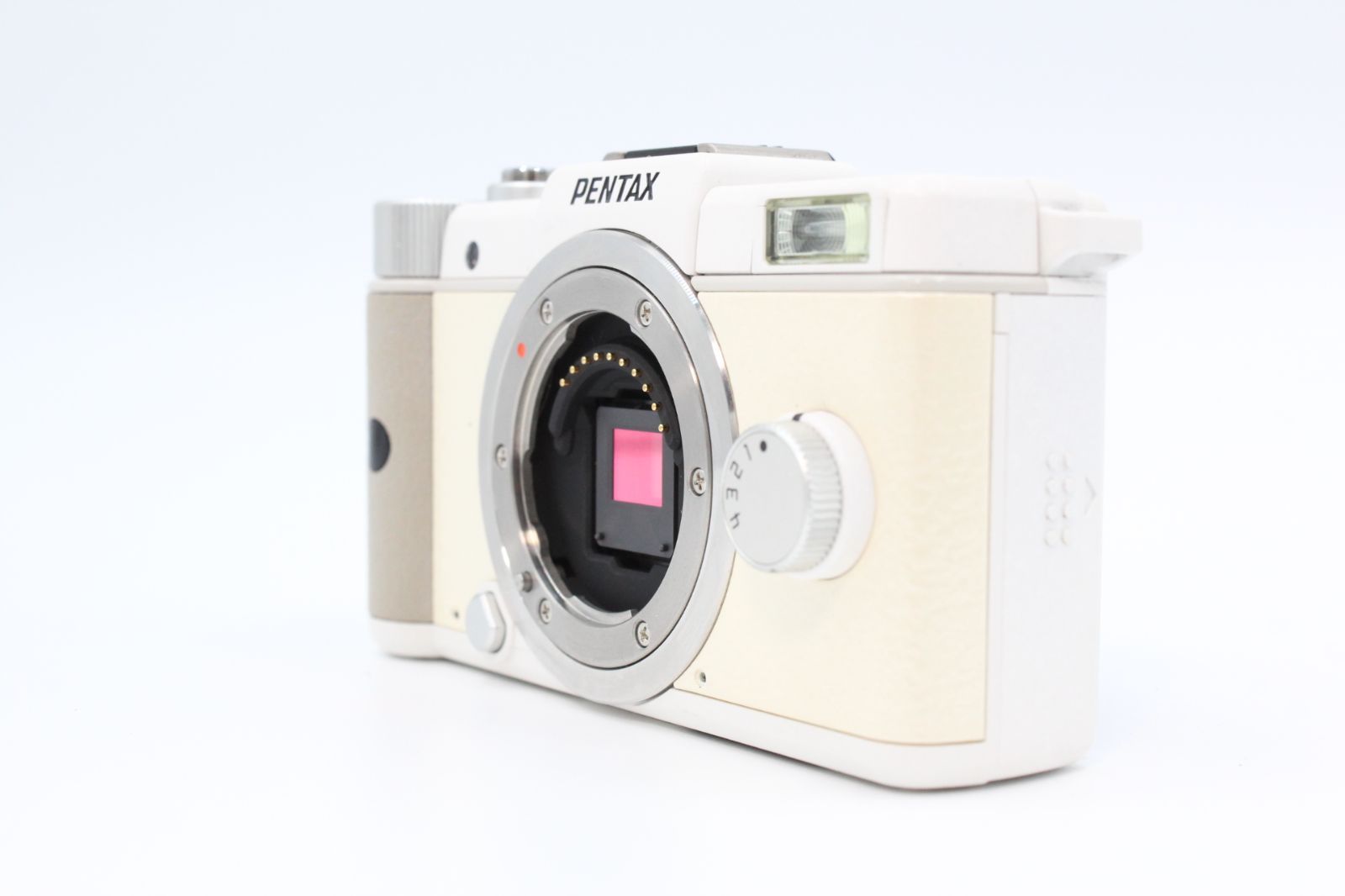 PENTAX - ＜＜シャッター数1,068回！！＞＞【美品】PENTAX ペンタックス デジタルミラーレス一眼 Q ボディ ホワイト #LE2024934 シャッター数1,068回（ショット数ドットコム調べ）！！＞＞【美