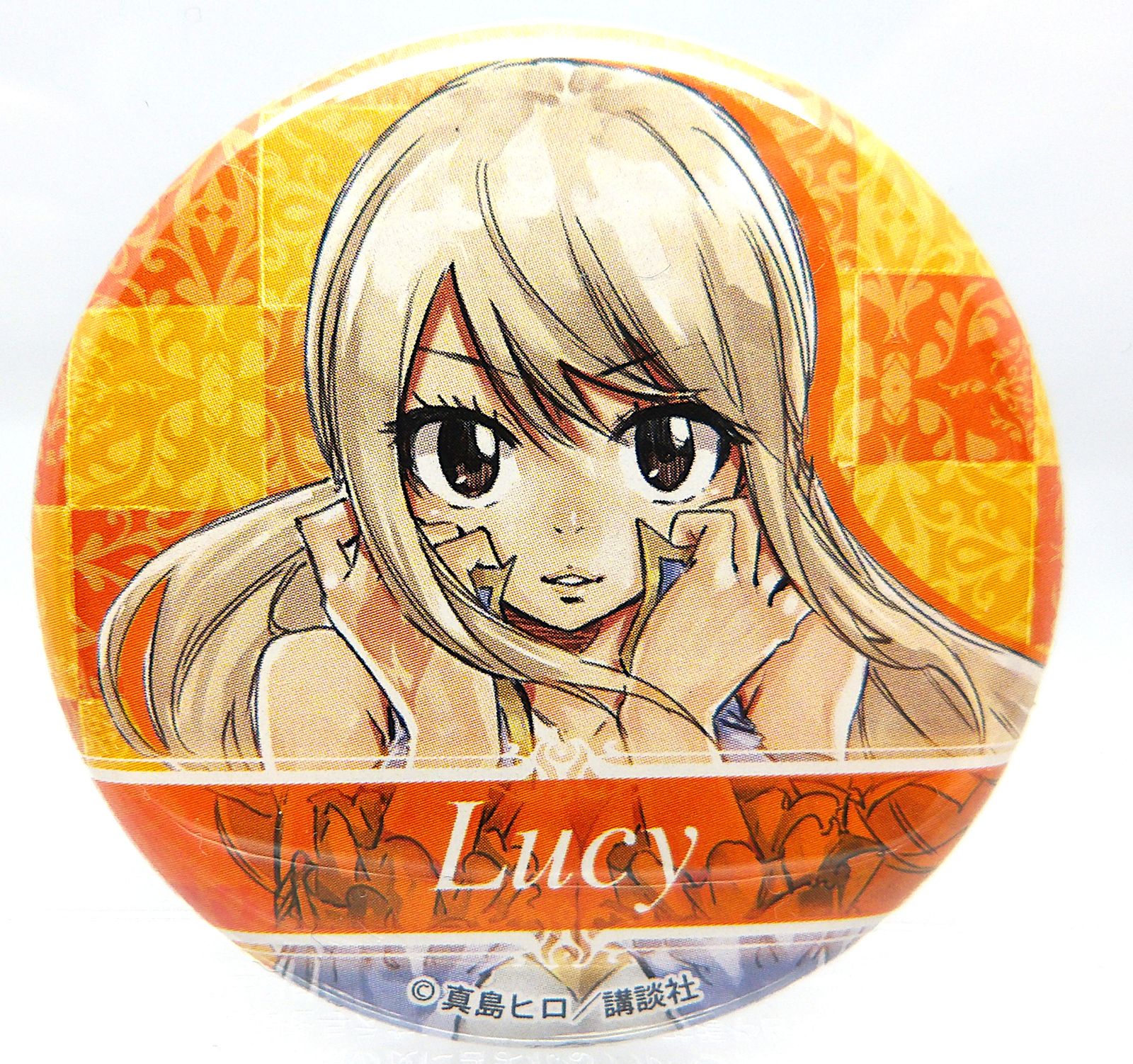フェアリーテイル プリンセスカフェ 缶バッジ ルーシィ 【公式通販】