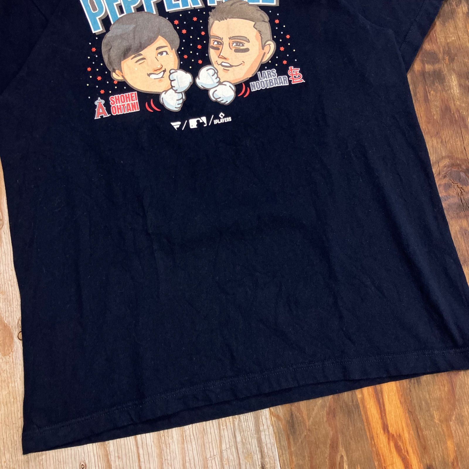 fanatic - 【WBC優勝記念】 大谷翔平・ヌートバー ペッパーミルTシャツ Lサイズ ペッパーミル T シャツ 大谷＆ヌートバー』最速で3万枚を突破