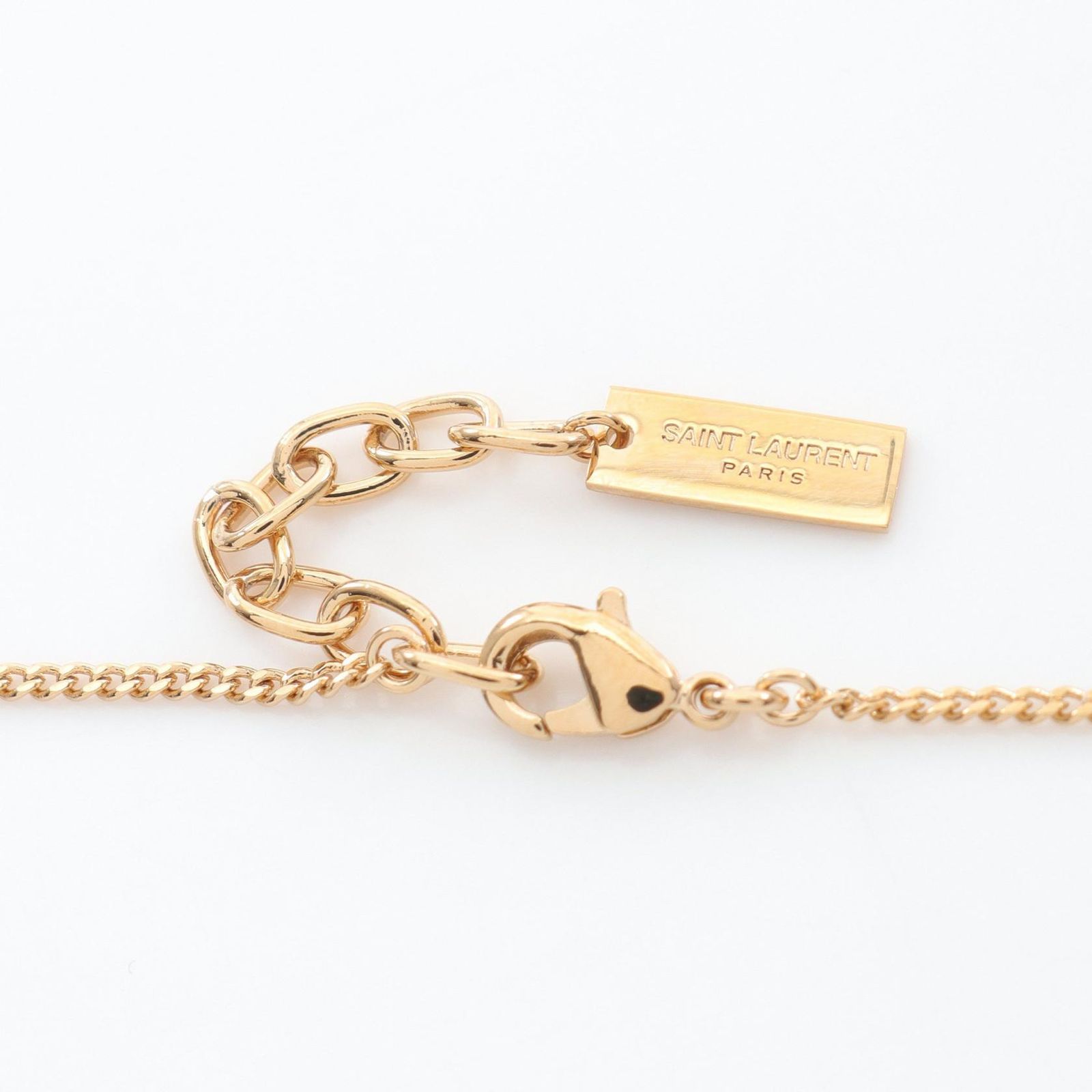 サンローラン SAINT LAURENT ネックレス カサンドラ ゴールド GP 