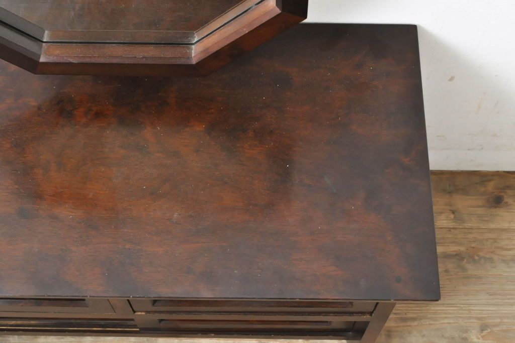 ☆事前問合せ必須☆ 松本民芸家具 八角鏡台 絶版品 #303型 小振り