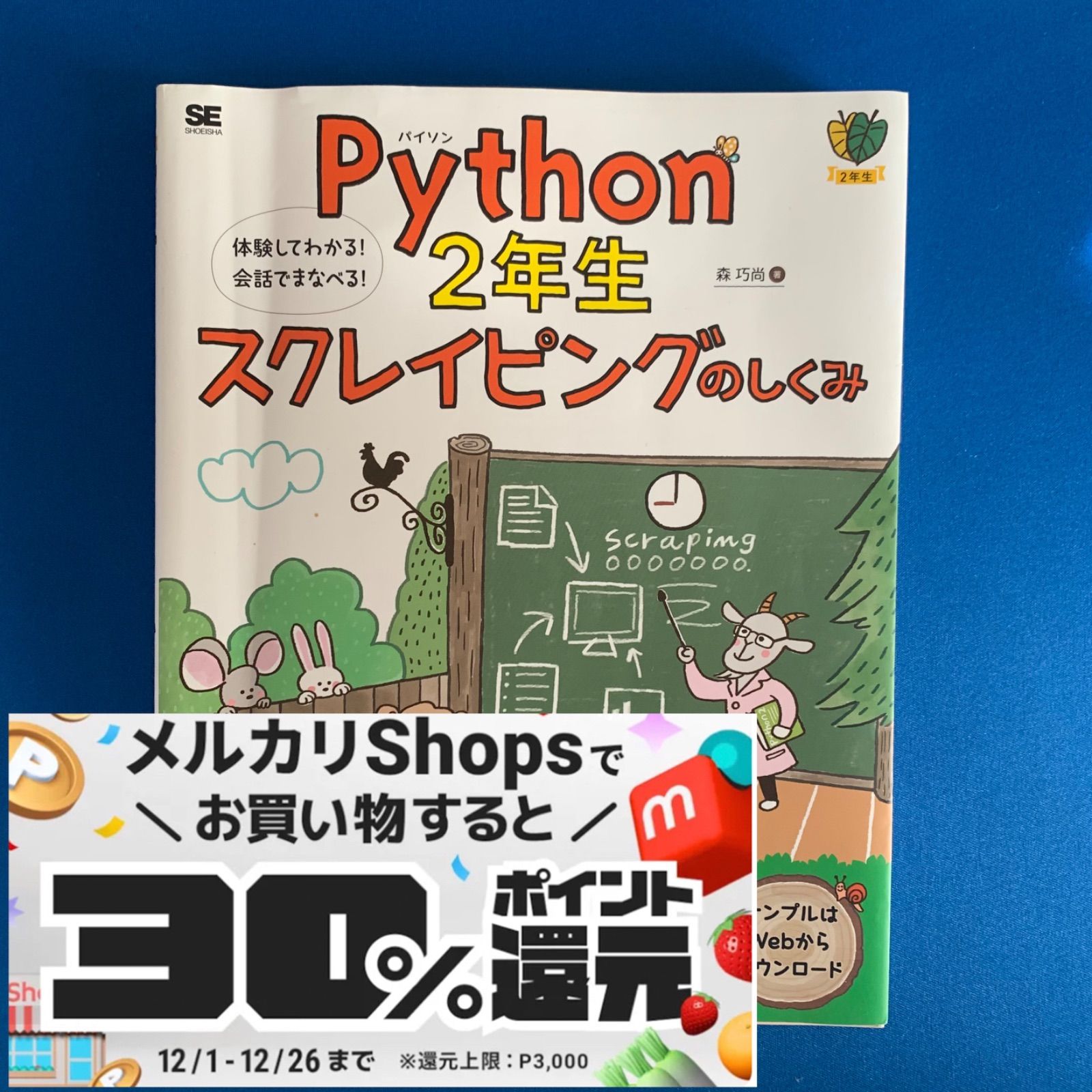 Ｐｙｔｈｏｎ２年生スクレイピングのしくみ 体験してわかる！会話で