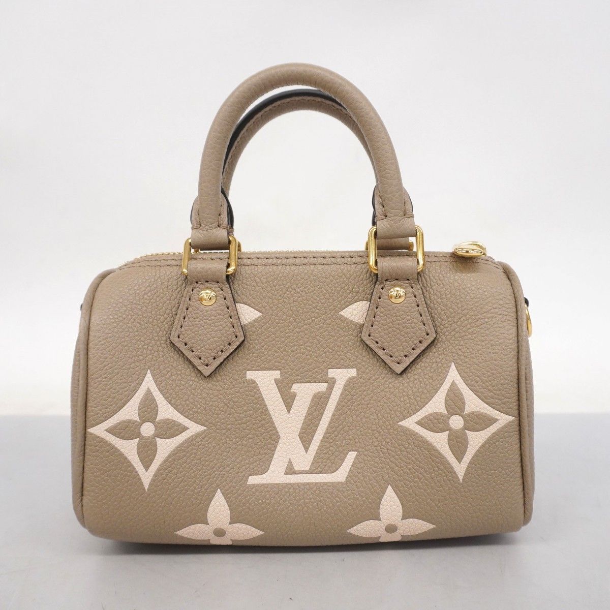 美品 ルイヴィトン バンドーBB モノグラム ブラウン LVディテールズ シルク LOUIS VUITTON - 美品 ルイヴィトン バンドーBB モノグラム