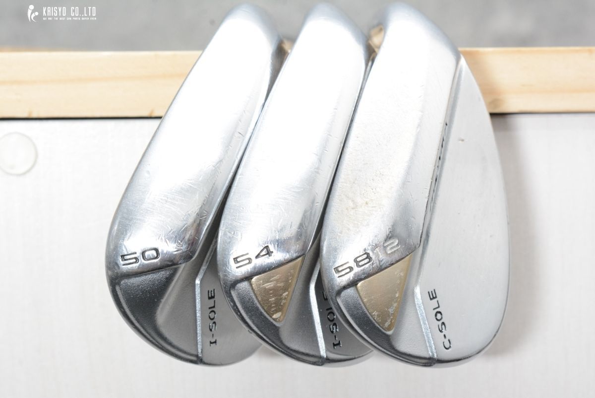 WG3本セット】ホンマ HONMA TOUR WORLD I-SOLE/C-SOLE ウェッジ