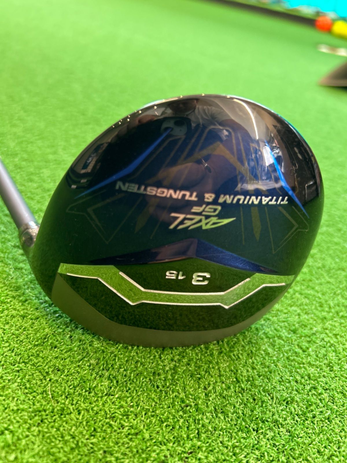 つるや アクセル AXELGF フェアウェイ 3W.5W.7W 3本セット フレックスR