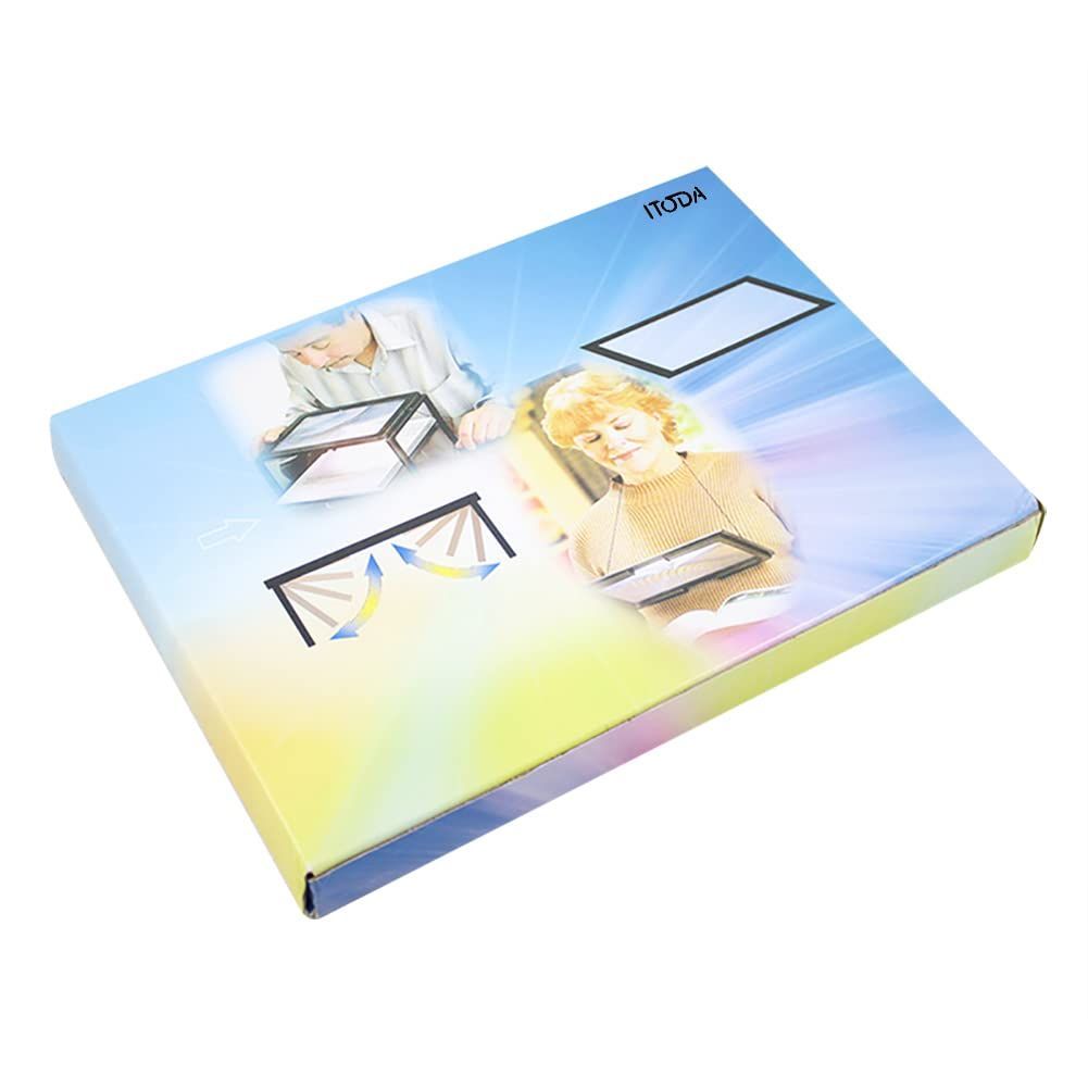 携帯やすい 虫眼鏡 折りたたみ式 読書 彫刻 ルーペ 手芸 倍率3倍 卓上 拡大鏡スタンド 拡大鏡 子供 LEDライト付き 高齢者 おしゃれ スタンドルーペ プレゼント