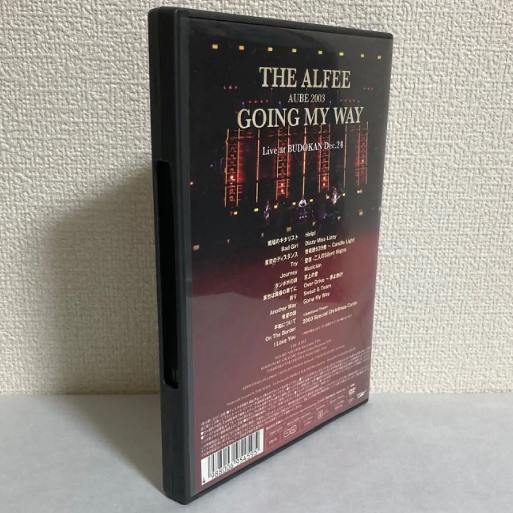 DVD/THE ALFEE GOING MY WAY 2003 - メルカリ