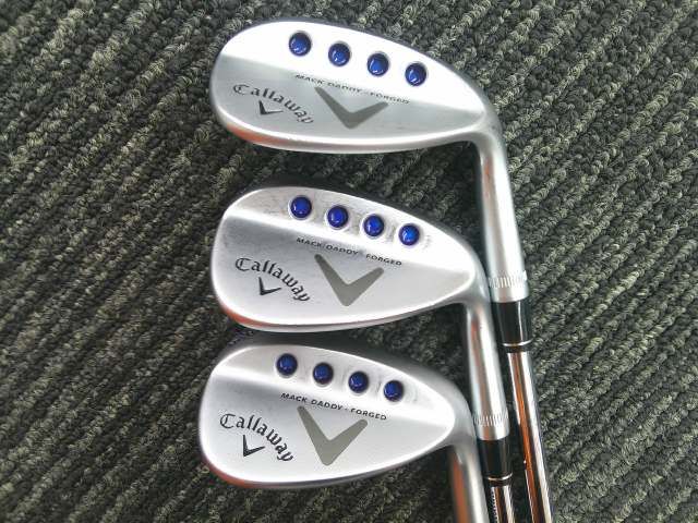 ウェッジ キャロウェイ MACK DADDY FORGED クロム 50°54°58°3本セット|N.S.PRO MODUS3 TOUR120|S|50 4825 博多
