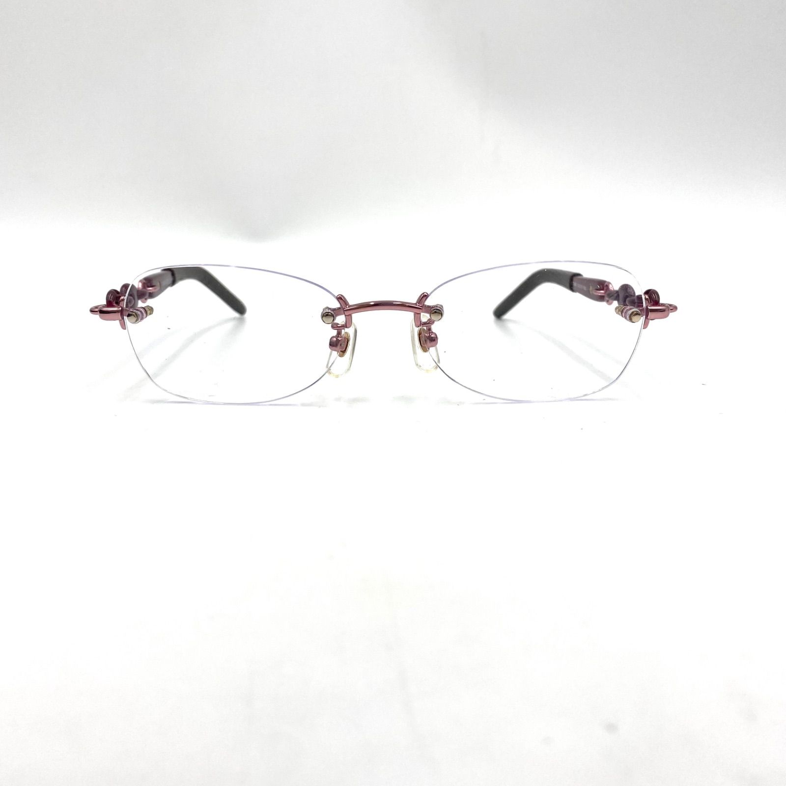 GUCCI グッチ めがね メガネ 眼鏡 メガネフレーム リムレス ノンフレーム 51□17