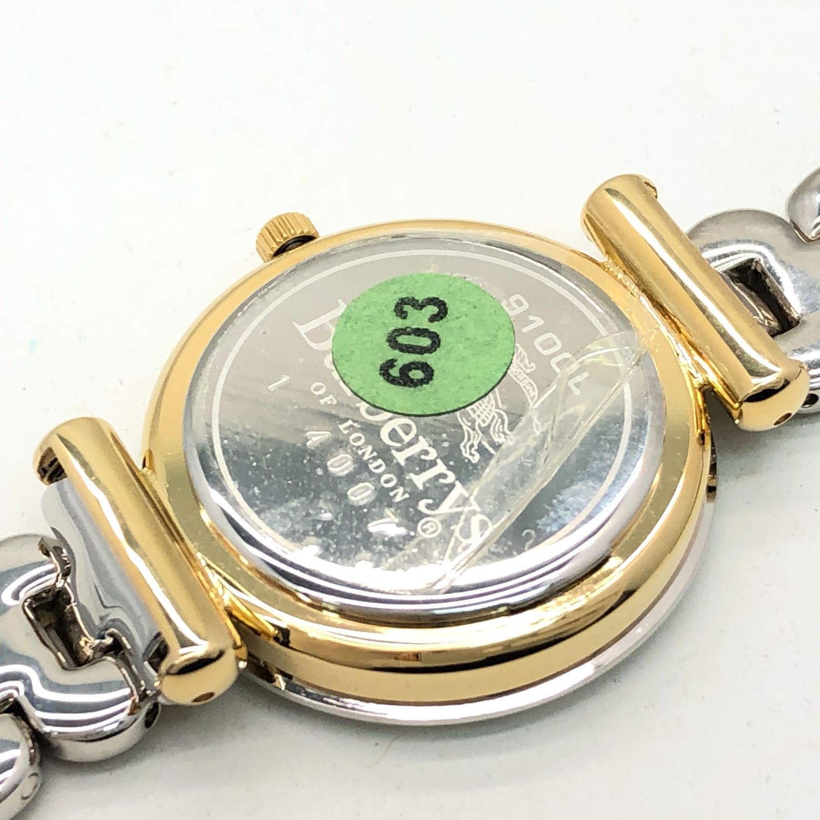 バーバリー ロンドン 9100L レディース 腕時計 コンビカラー 稼働品 3