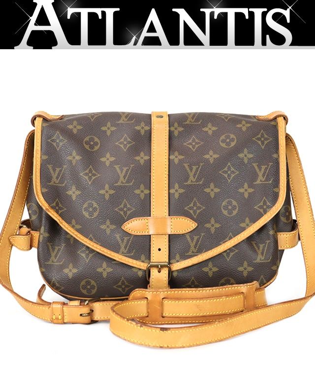 【広尾店】 ルイヴィトン Louis Vuitton ソミュール30 ショルダーバッグ モノグラム M42256 【14216】