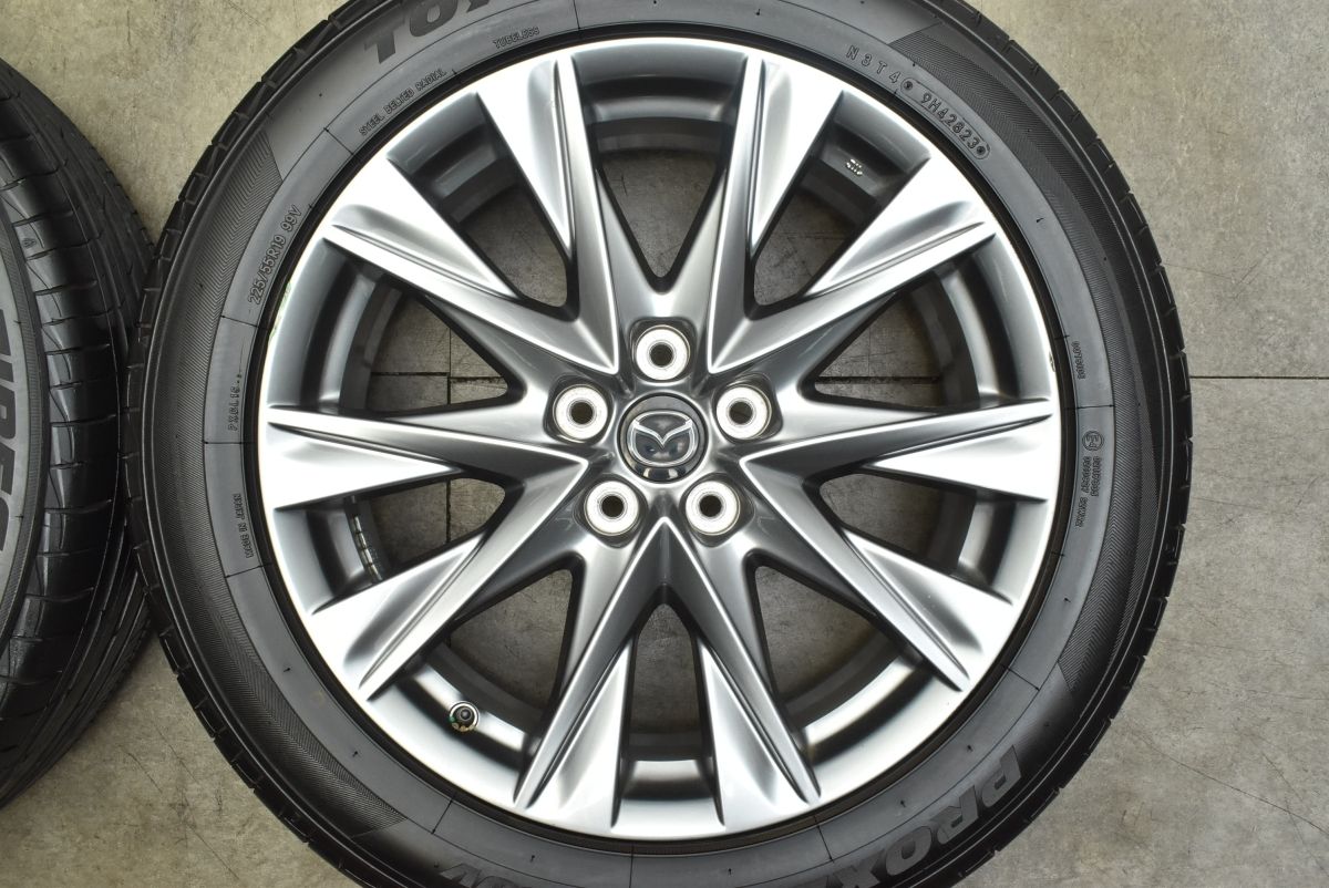 cx8 純正19インチ トーヨータイヤＣＬ1付き アルミホイール シーエックス MAZDA マツダ CX-5 KF 純正 19インチ 2021年製 TOYO