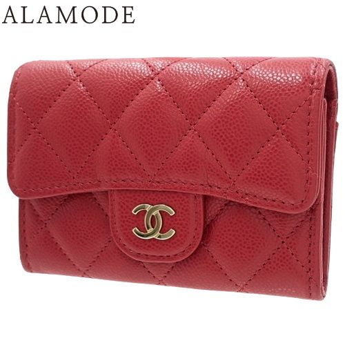 CHANEL(シャネル) マトラッセ ココマーク ミニウォレット 小銭