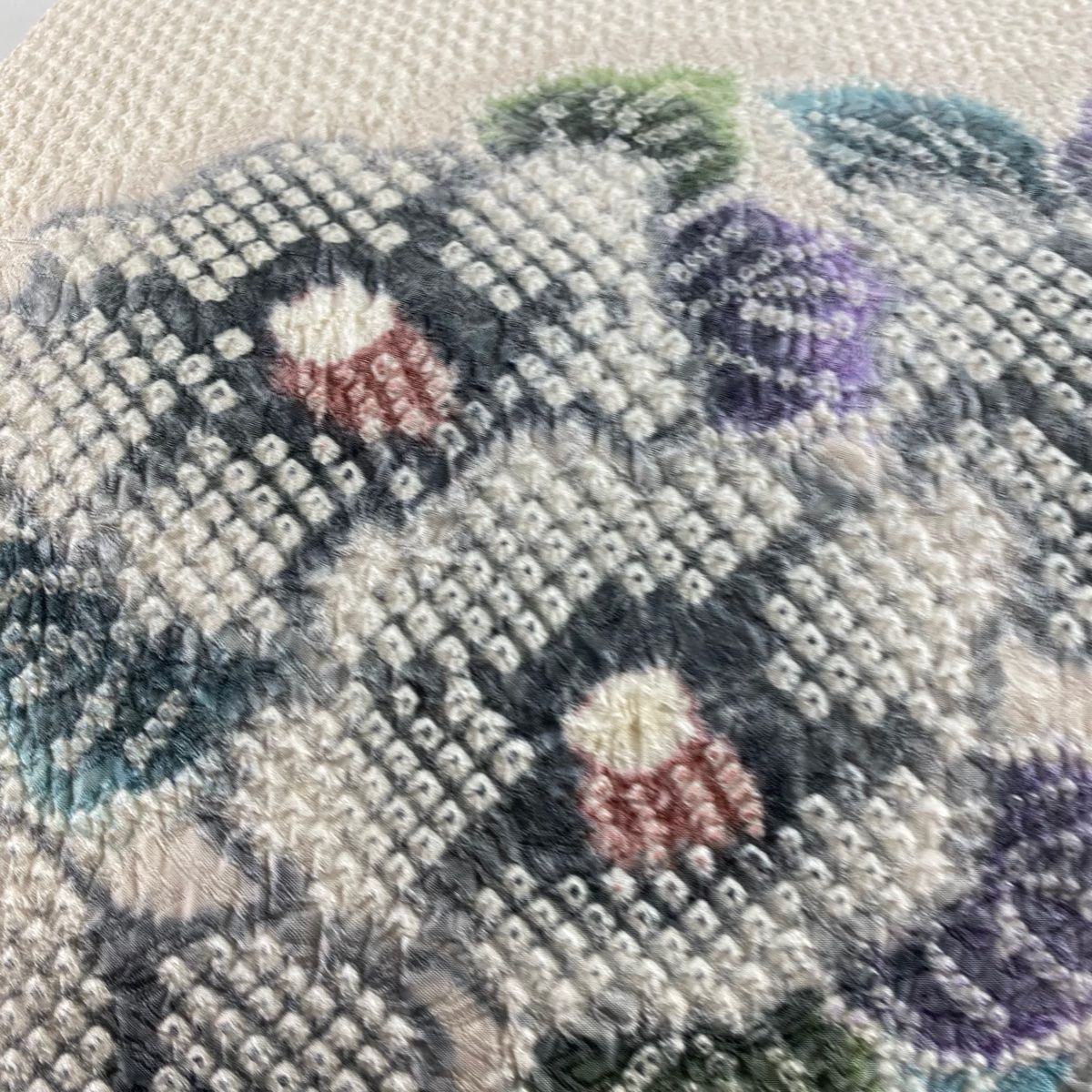 総絞り 薄ピンク