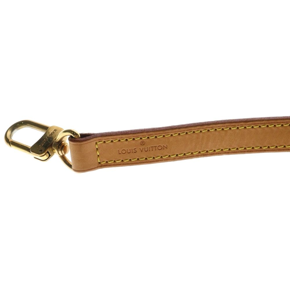 LOUIS VUITTON ルイヴィトン　レザー ショルダーストラップ ブラウン LOUIS VUITTON (ルイヴィトン) ショルダーストラップのみ