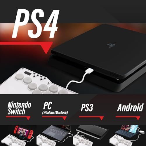 アケコン レバーレス - PC/Switch/PS3/PS4(レガシー) レバーレス