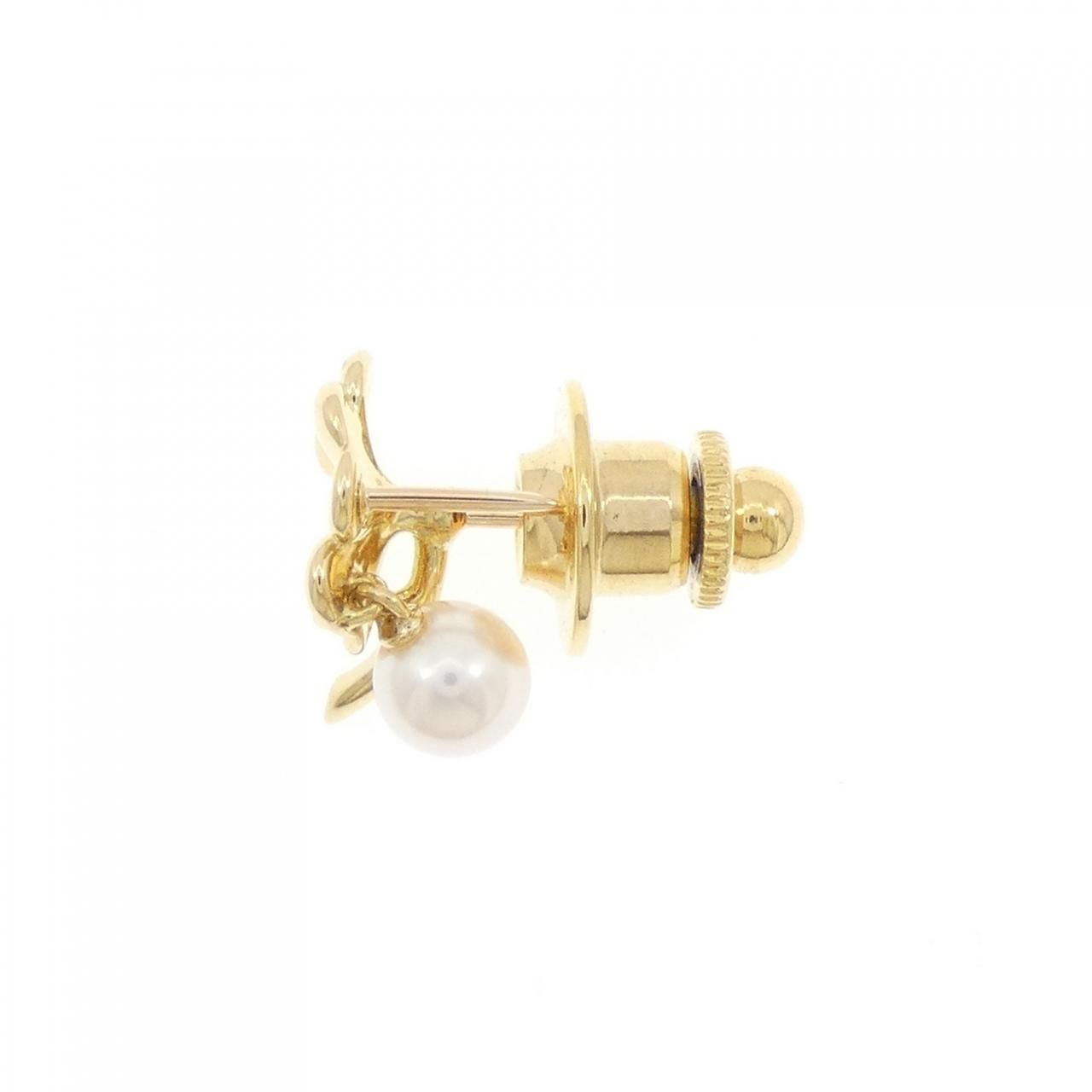 ミキモト クローバー アコヤパール ブローチ 5.6mm - メルカリ 