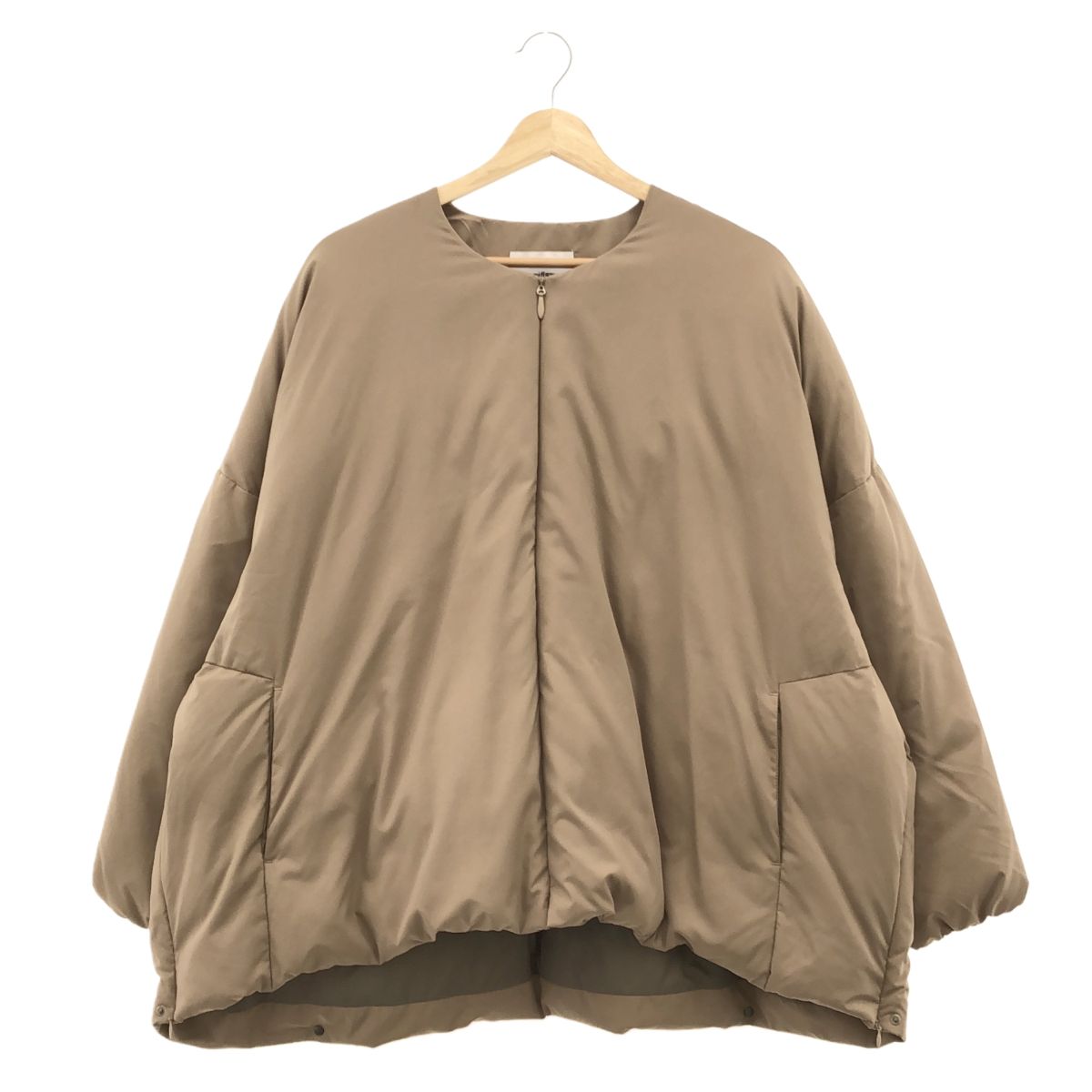 MIFFEW ミフュー 23/AW FEW23WJK5111 NO COLLAR OVER DOWN JACKET 