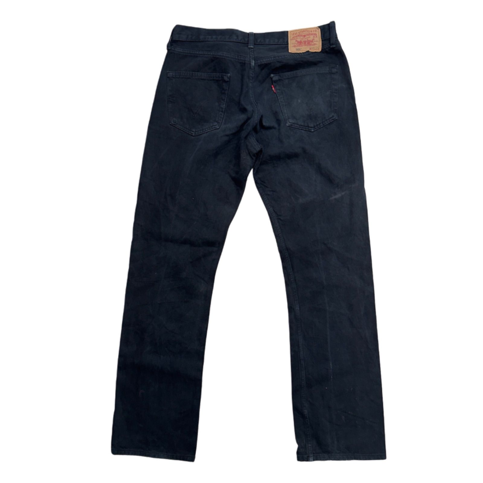 Levi's 501 XX デニム W31 L34　ブラック 米国製 LEVIS 501 デニムパンツ W31 L34 ブラック 黒 ボタン裏