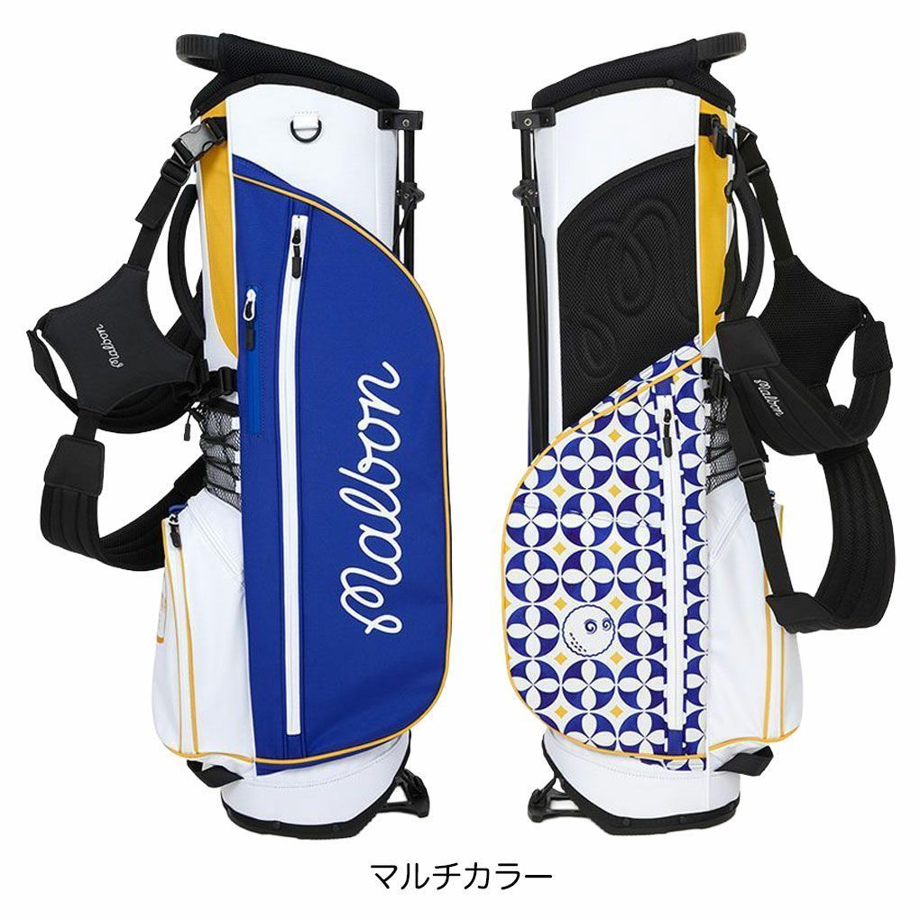 新品マルボンMalbonゴルフバッグ　キャディバッグ マルボンゴルフ キャディバッグ Roll King Stand Bag カート