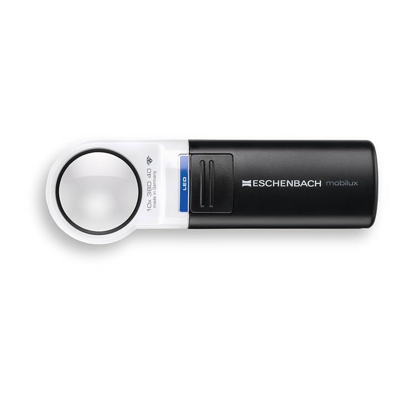 ESCHENBACH エッシェンバッハ LEDワイドライトルーペ 10倍 35mmφ 1511-10